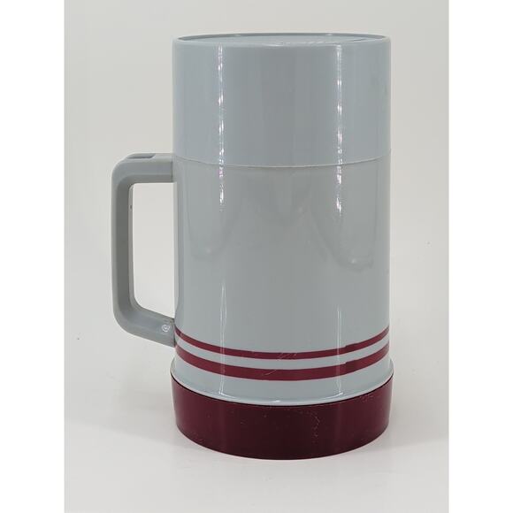 Vintage Aladdin Thermos Bottle Pint .43 Liter Wide Mouth NO. 040A Made in USA - Picture 3 of 11